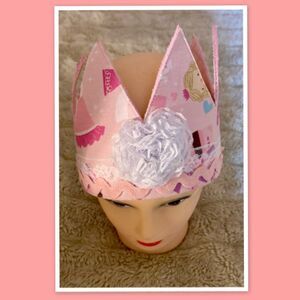 Girls Princess Crown - Pink